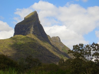 das mauritianische Matterhorn